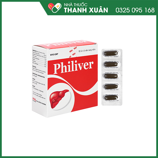 Philiver hỗ trợ bệnh lý về gan