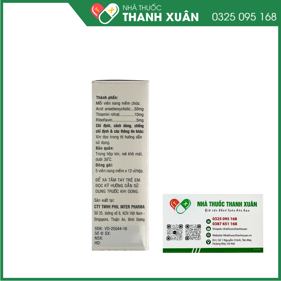 Philurso hỗ trợ điều trị bệnh gan mật