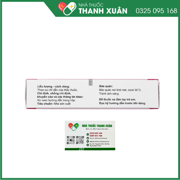 Pinclos 75mg ngừa xơ vữa động mạch