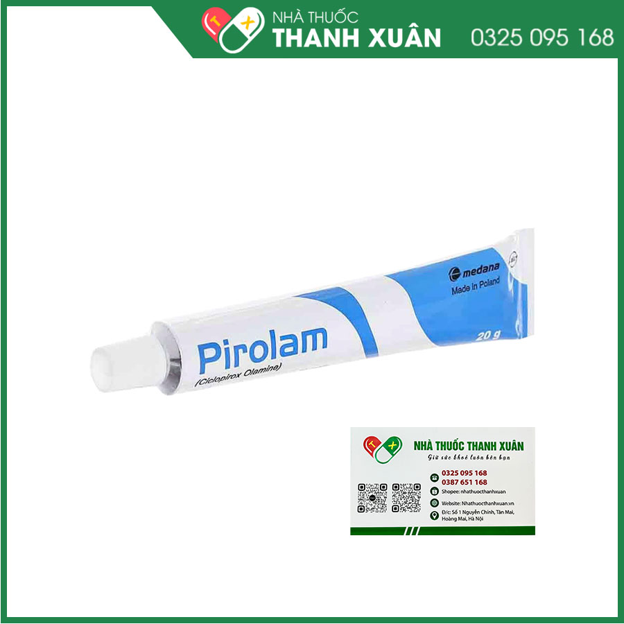 Thuốc Pirolam điều trị nấm da đầu, nấm móng, nấm da, nấm da đùi