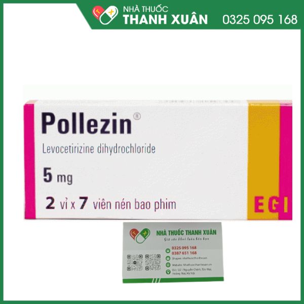 Pollezin điều trị viêm mũi dị ứng