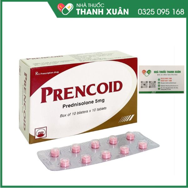 Prencoid - Thuốc điều trị hen phế quản