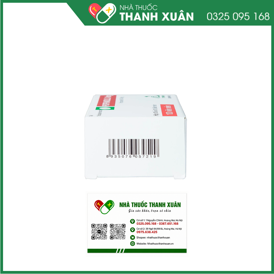Propranolol TV.Pharm 40mg trị tăng huyết áp; đau thắt ngực do xơ vữa động mạch vành; loạn nhịp tim