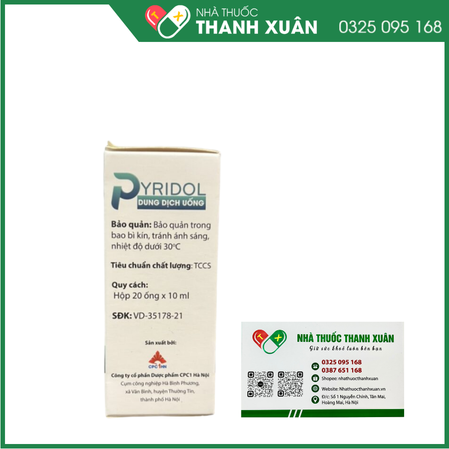 Pyridol điều trị thiếu magnesi nặng, giảm lo âu căng thẳng, rối loạn giấc ngủ