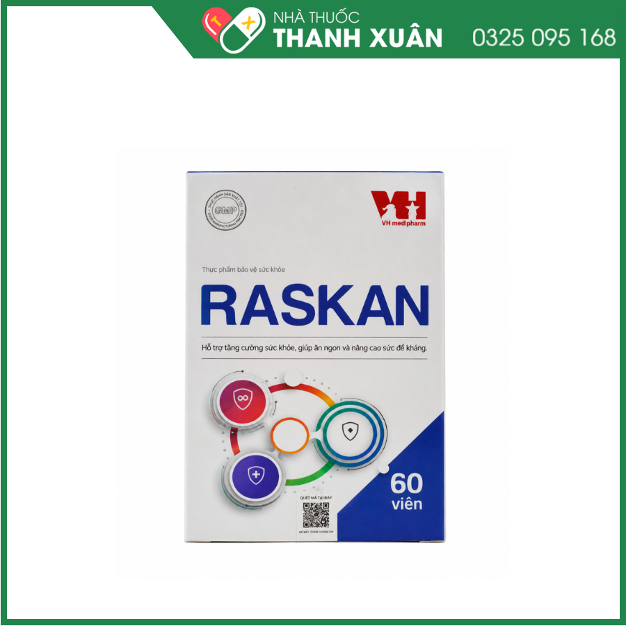 RASKAN Tăng cường miễn dịch, phòng ngừa ung thư
