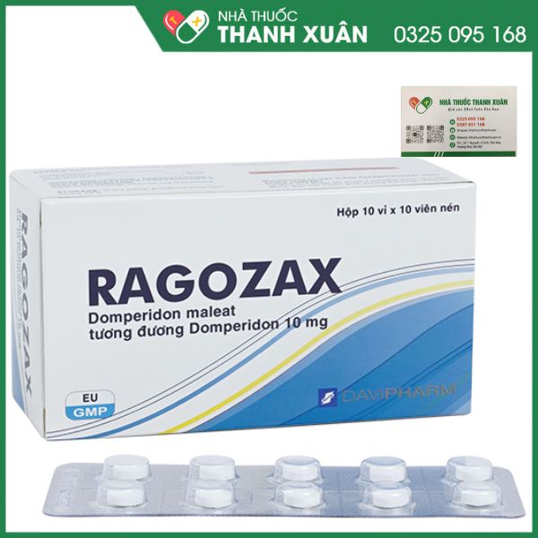 Ragozax - Điều trị triệu chứng nôn và buồn nôn