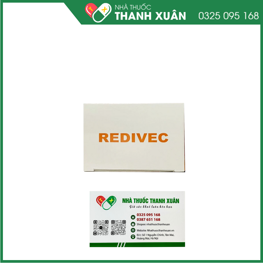 Redivec 100mg điều trị bệnh bạch cầu tủy mạn