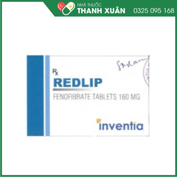 Thuốc Redlip điều trị rối loạn lipoprotein huyết