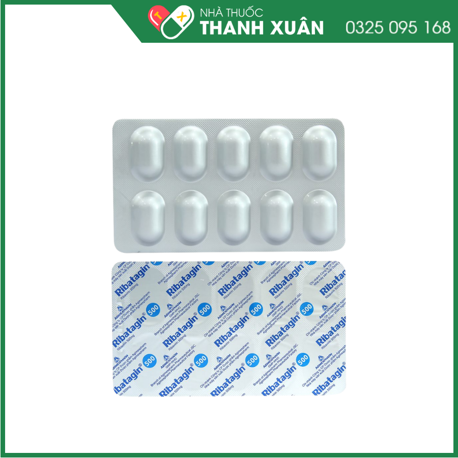 Ribatagin 500 điều trị virus viêm gan C mạn tính