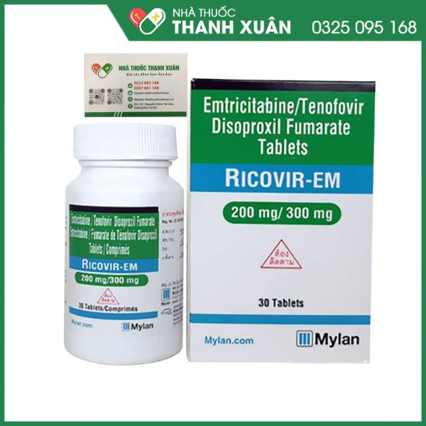 Ricovir-EM -- Thuốc điều trị nhiễm HIV