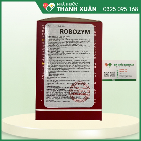 Robozym - Tốt cho sức khỏe tim mạch