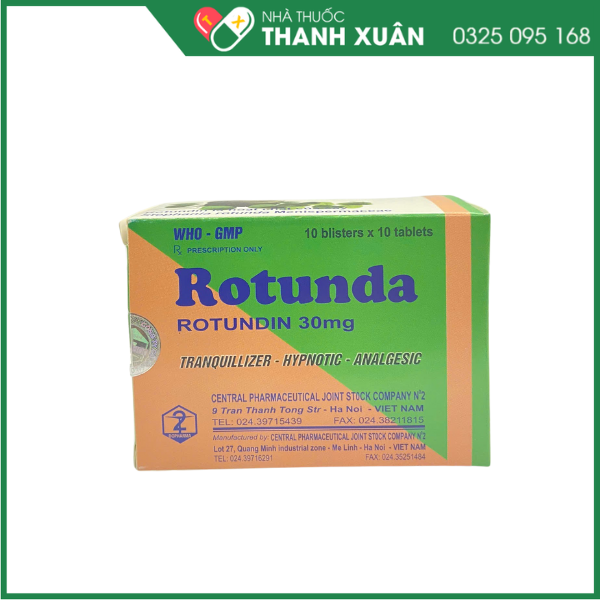 Rotunda điều trị mất ngủ