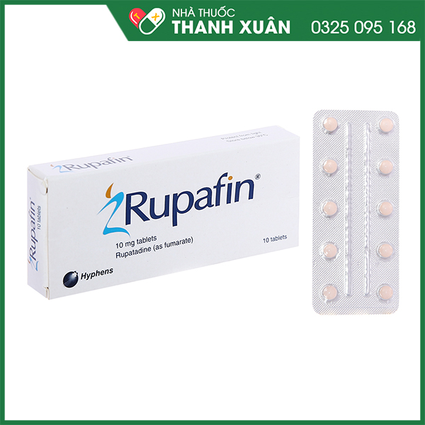 Rupafin trị viêm mũi dị ứng, mày đay