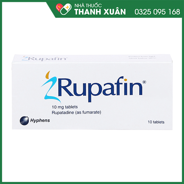 Rupafin trị viêm mũi dị ứng, mày đay