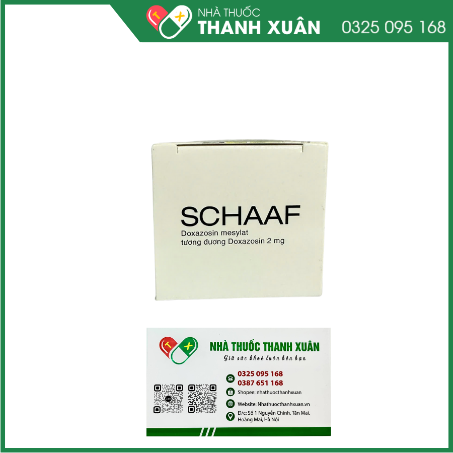 SCHAAF bệnh tăng huyết áp, phì đại lành tính tuyến tiền liệt