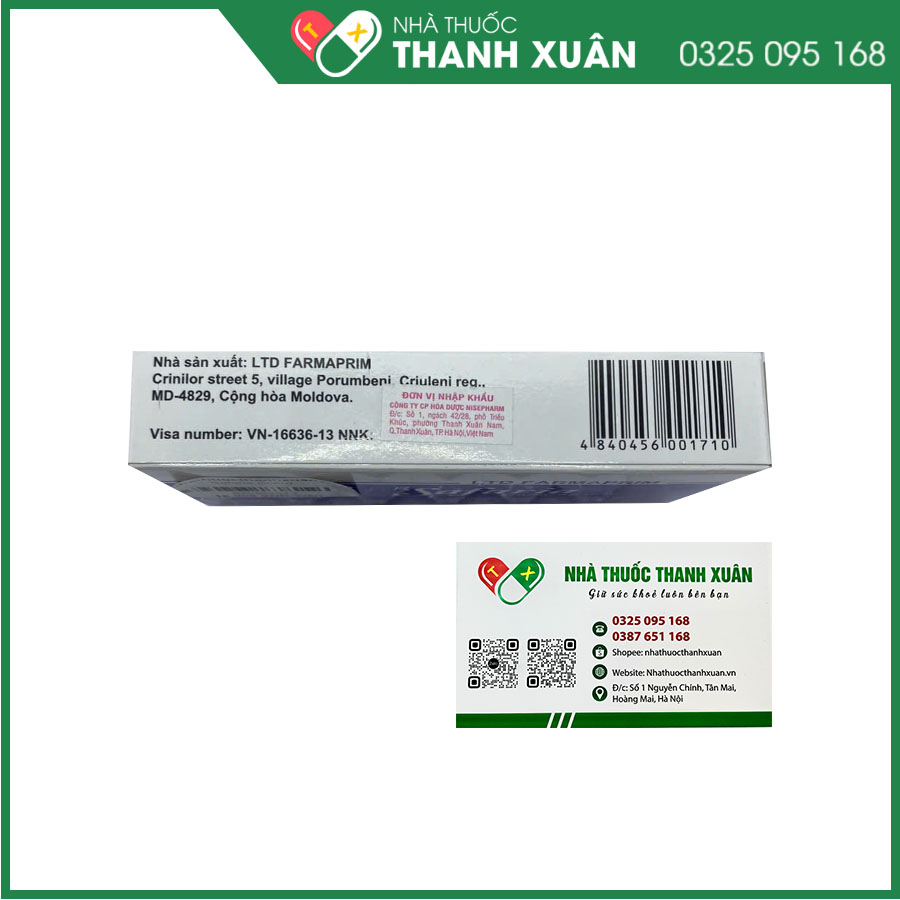 Safaria viên đặt điều trị nhiễm khuẩn âm hộ, âm đạo