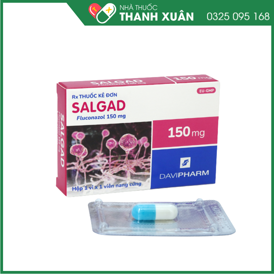 Thuốc Salgad điều trị nhiễm nấm Candida