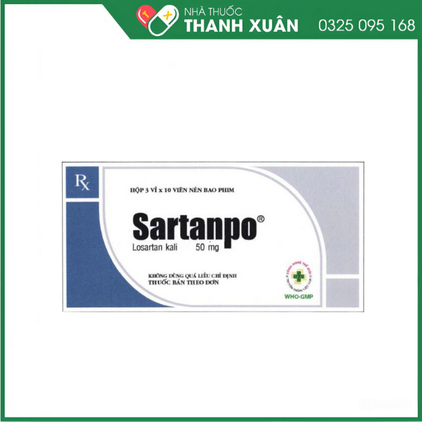 Sartanpo điều trị tăng huyết áp