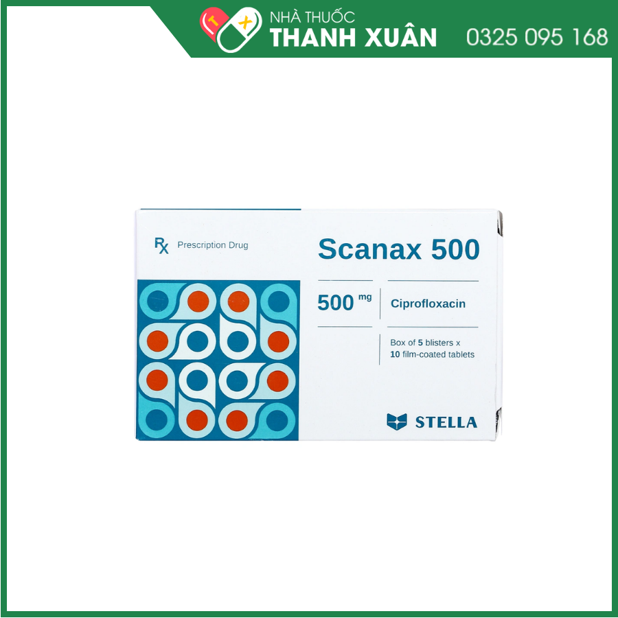 Thuốc Scanax 500 Stella điều trị nhiễm khuẩn