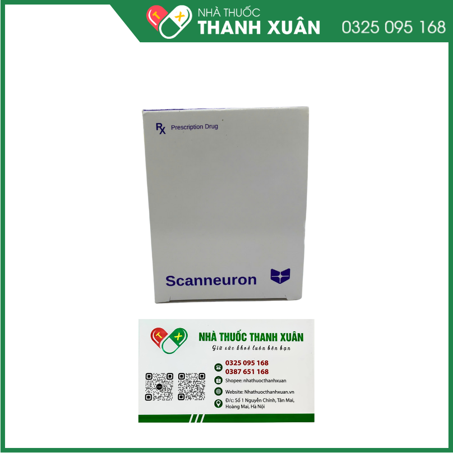 Scanneuron điều trị các rối loạn về thần kinh