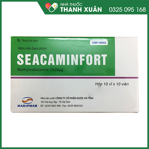 Seacaminfort điều trị bệnh lý thần kinh ngoại biên