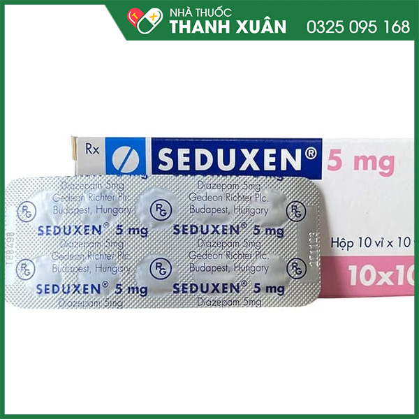 Seduxen thuốc hướng tâm thần