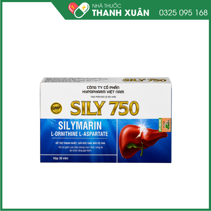 Sily 750 thanh nhiệt, thải độc và bảo vệ gan
