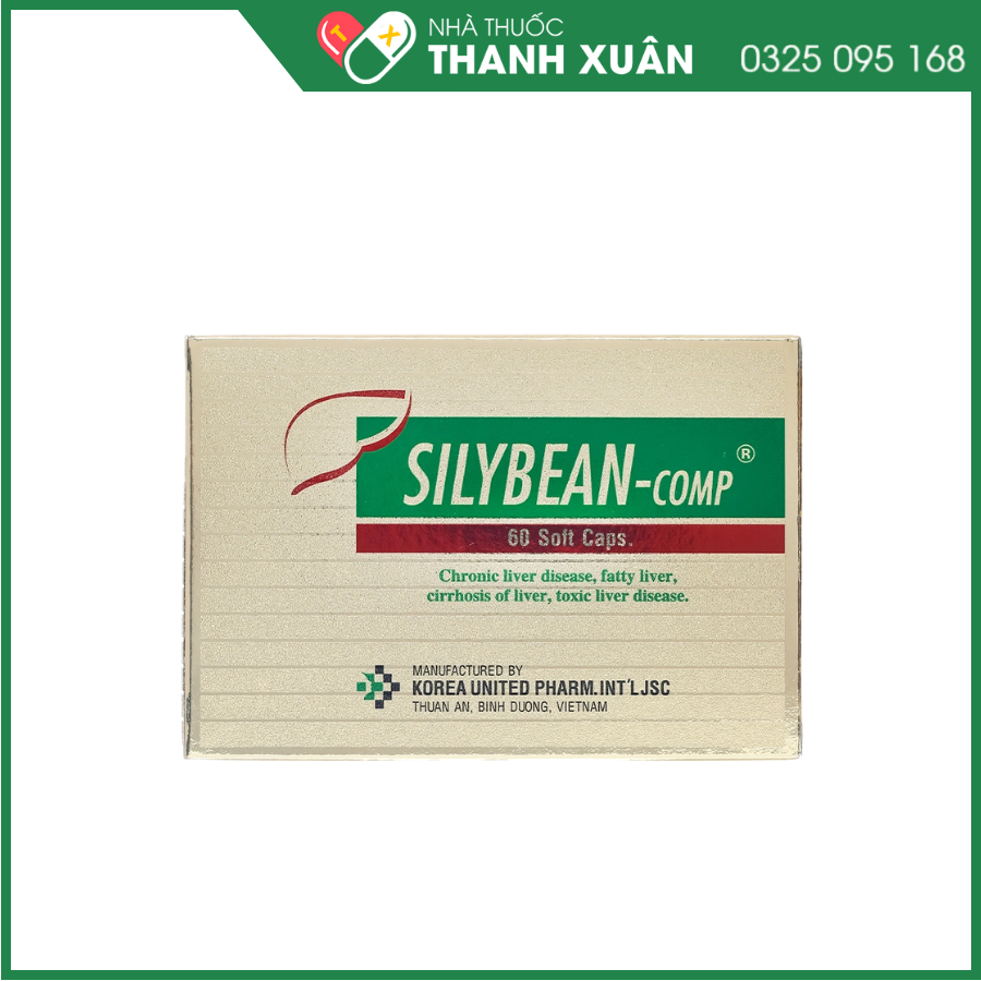 Silyban-Comp hỗ trợ điều trị bệnh gan mãn tính, gan nhiễm mỡ