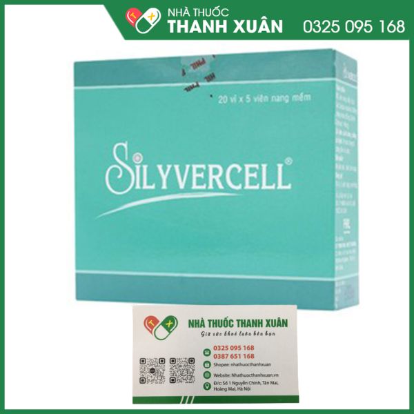 Thuốc Silyvercell điều trị tổn thương gan, giải độc gan