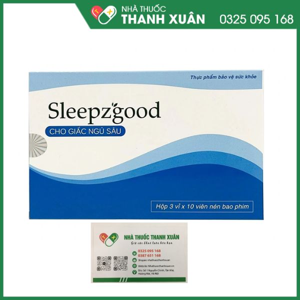 Sleepzgood hỗ trợ cải thiện triệu chứng mất ngủ
