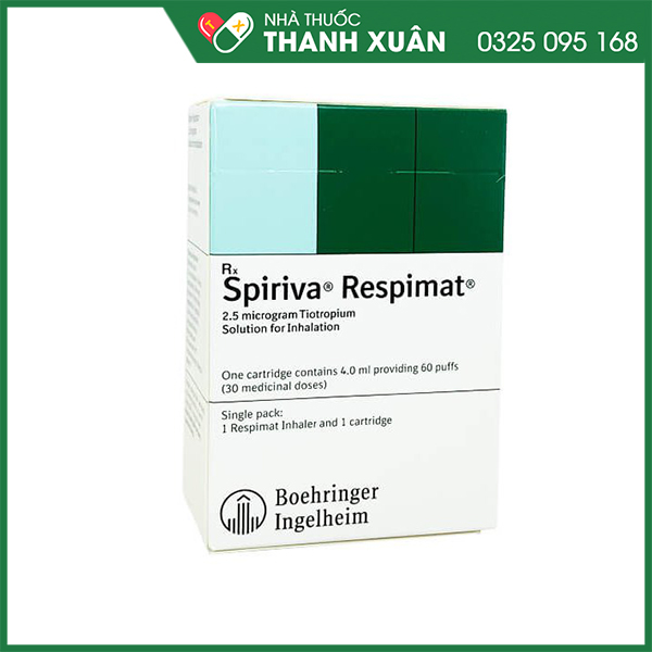 Thuốc Spiriva Respimat điều trị viêm phế quản mạn
