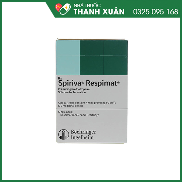 Thuốc Spiriva Respimat điều trị viêm phế quản mạn