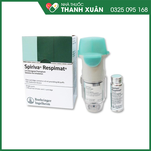 Thuốc Spiriva Respimat điều trị viêm phế quản mạn