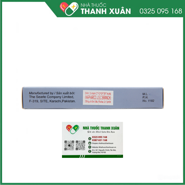 Spiromide trị phù, tăng huyết áp, hội chứng thận hư