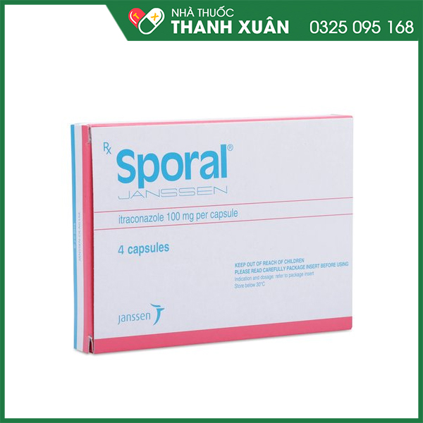 Sporal trị các bệnh nấm phụ khoa