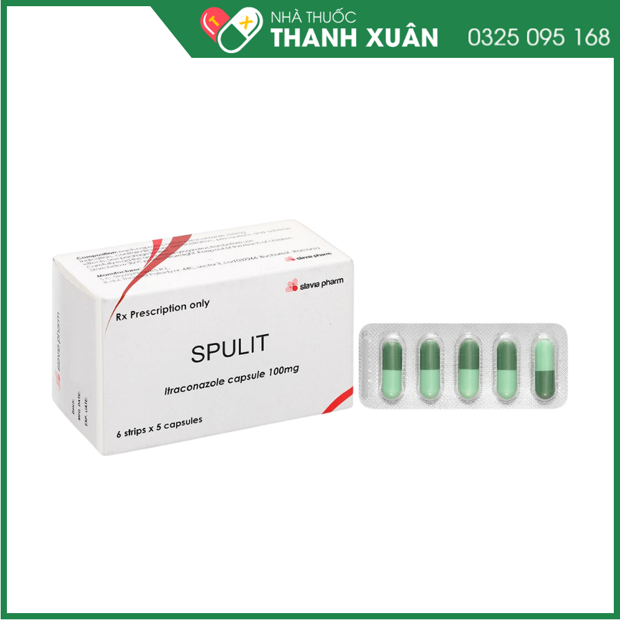 Spulit điều trị nấm, lang ben