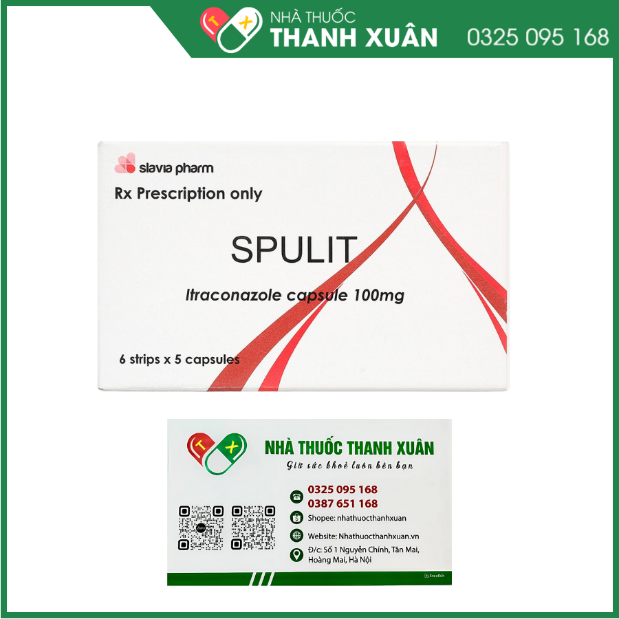 Spulit điều trị nấm, lang ben