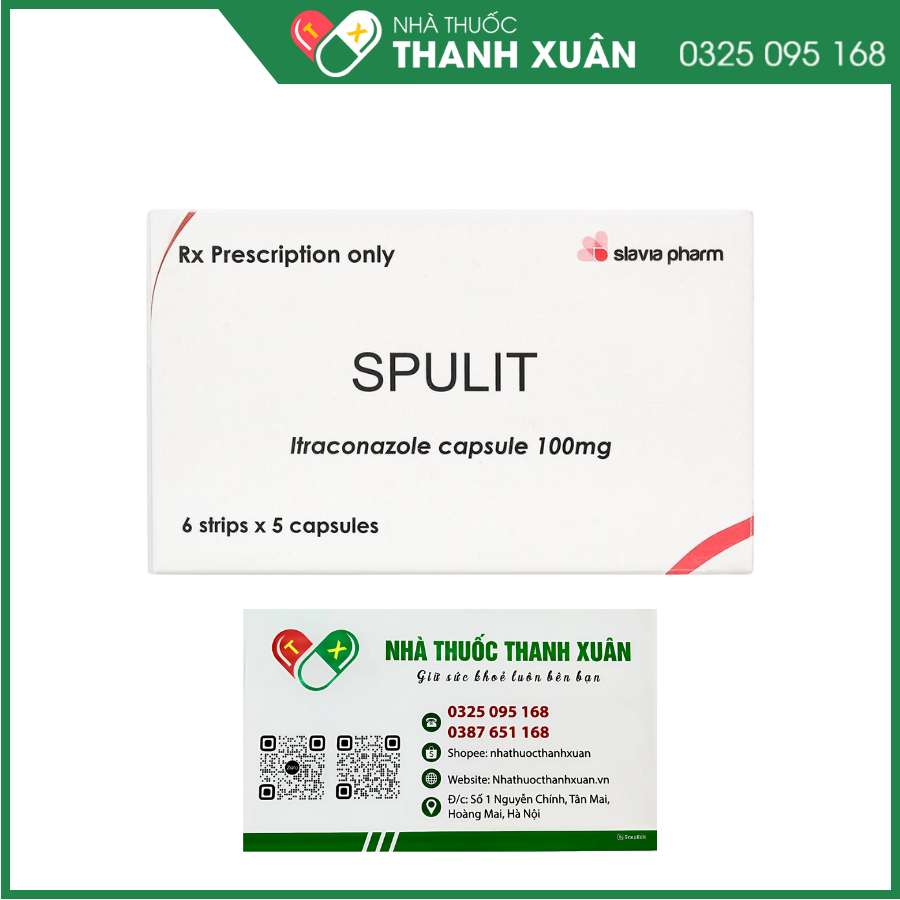 Spulit điều trị nấm, lang ben