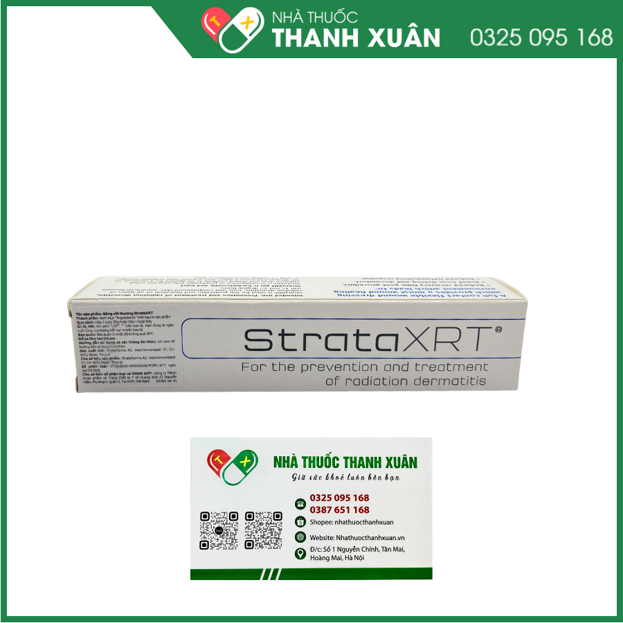 StrataXRT - Phòng ngừa và điều trị viêm da do xạ trị