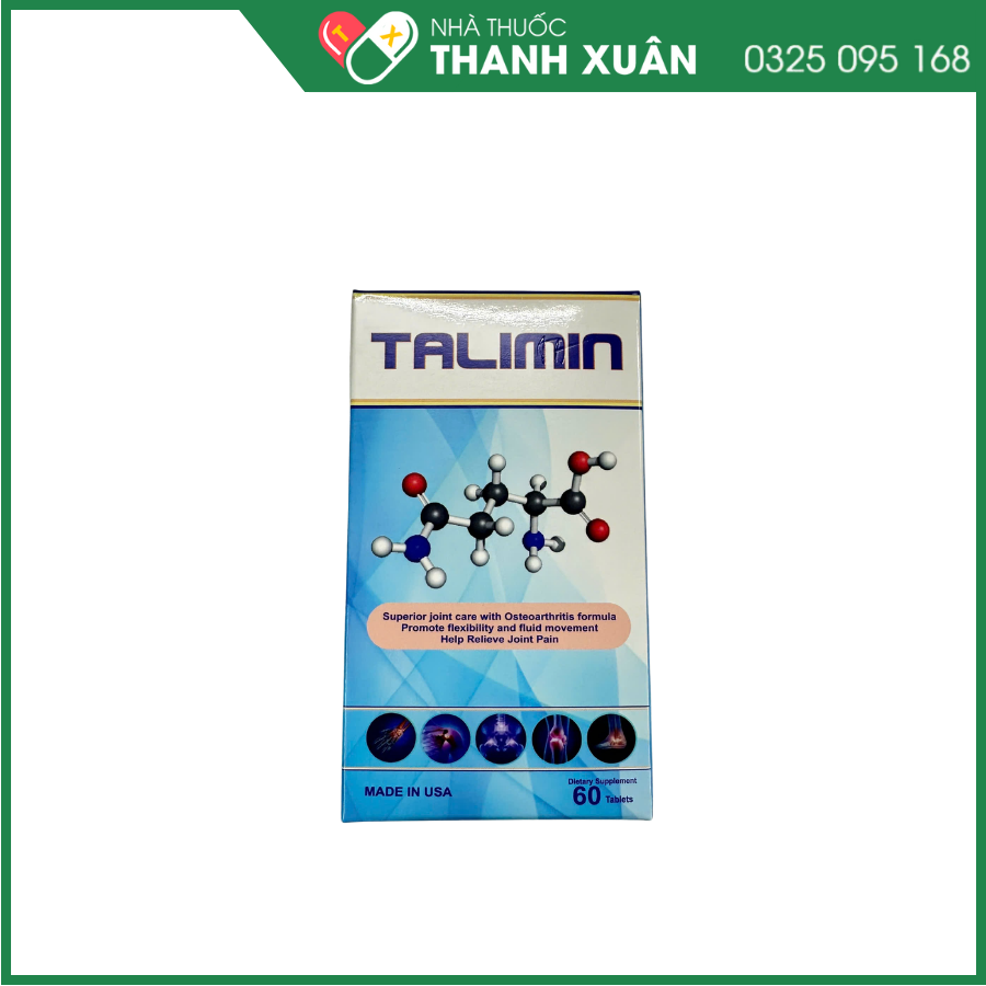 Viên uống Talimin giảm viêm khớp, thoái hóa khớp