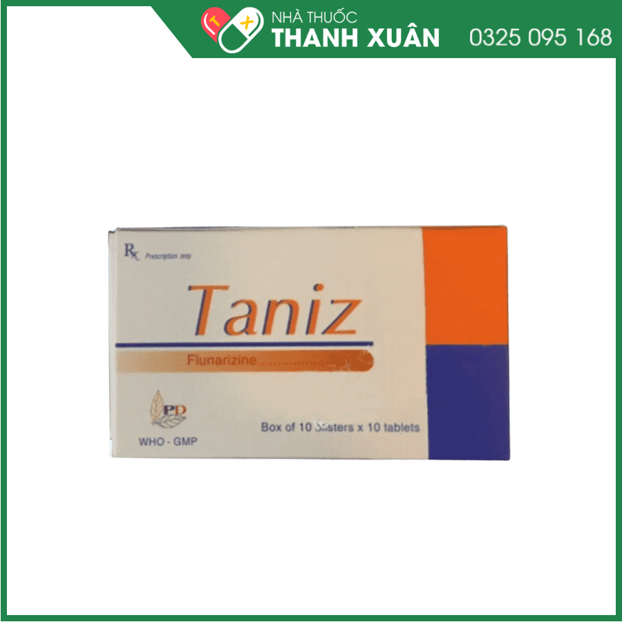 Taniz điều trị dự phòng cơn đau nửa đầu
