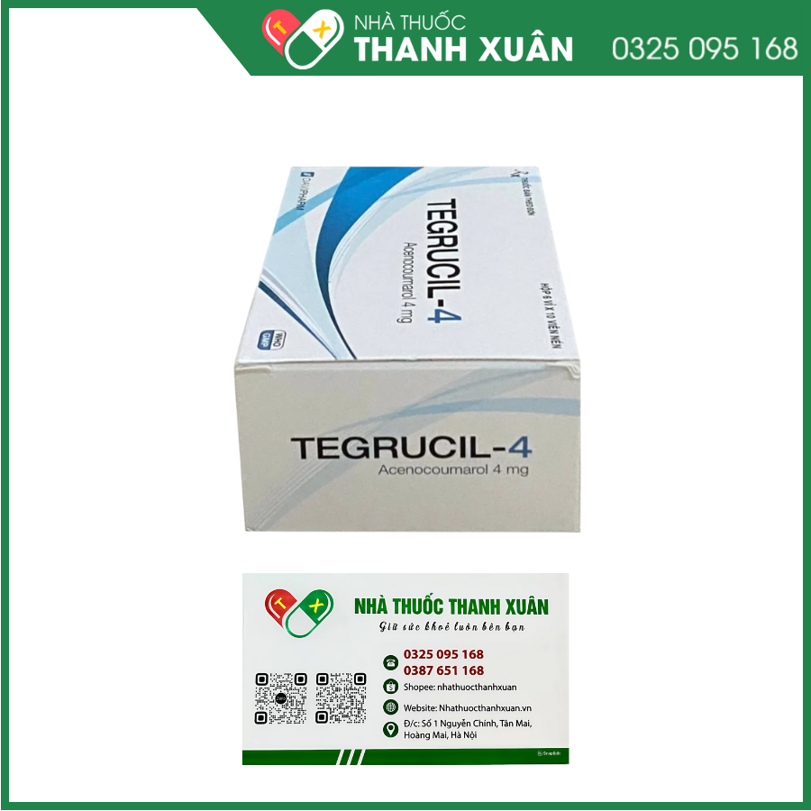 Tegrucil-4 - Dự phòng huyết khối tắc mạch