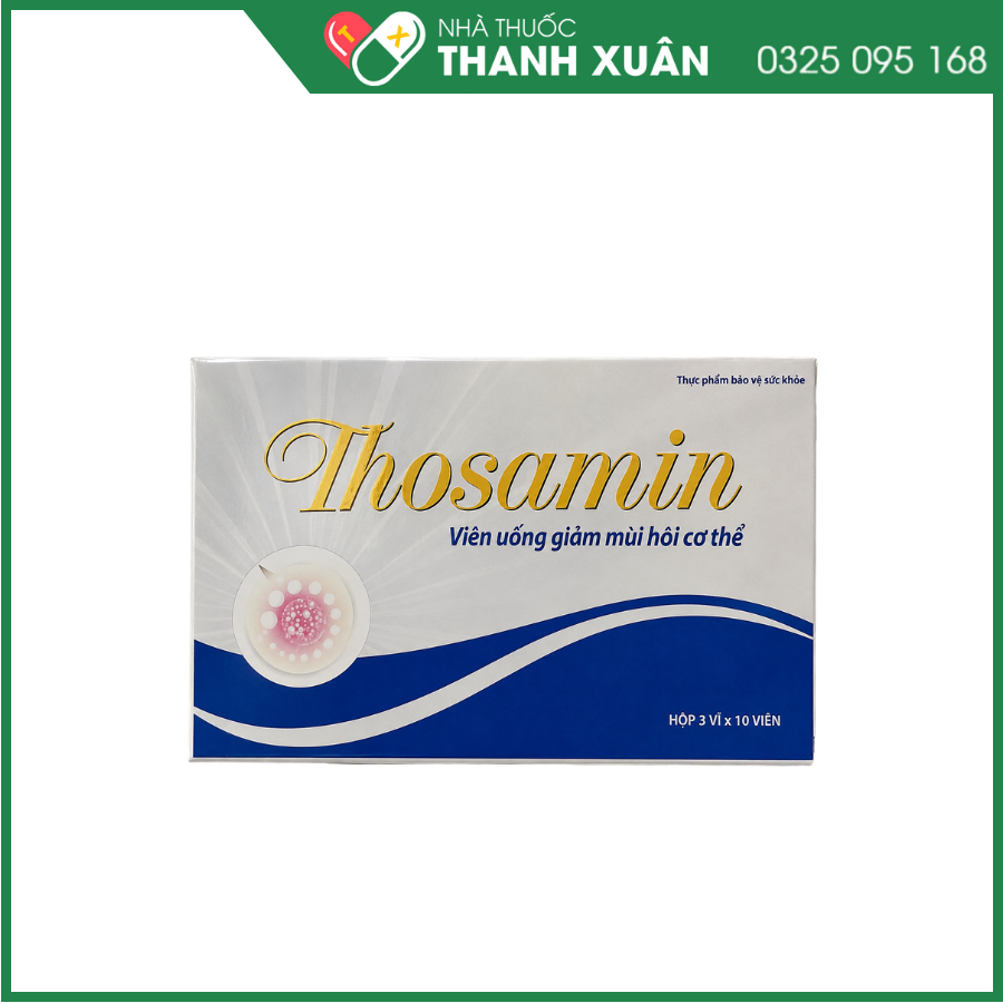 Thosamin viên uống khử mùi hôi cơ thể
