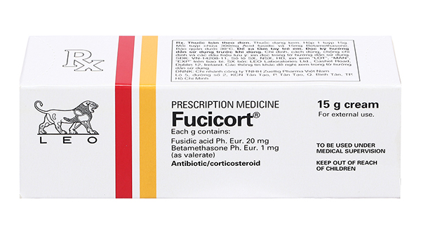 Thuốc trị bệnh da liễu Fucicort