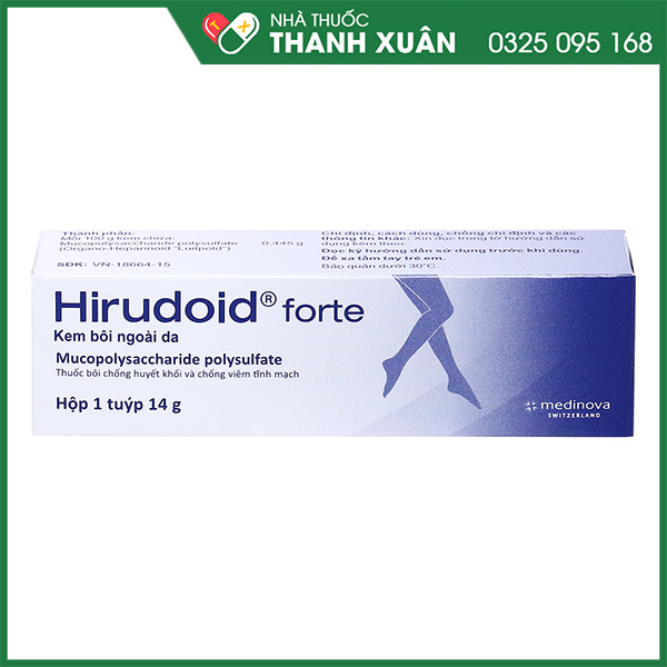 Thuốc Hirudoid Forte