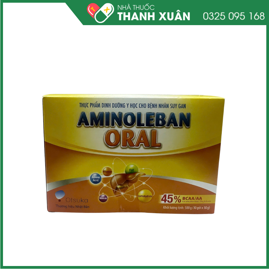 Thuốc Aminoleban cho bệnh nhân suy gan