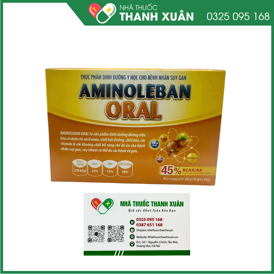 Thuốc Aminoleban cho bệnh nhân suy gan