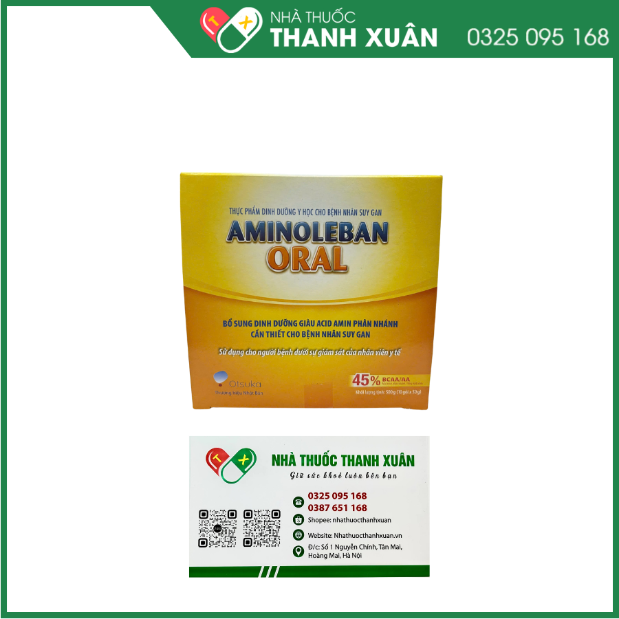 Thuốc Aminoleban cho bệnh nhân suy gan