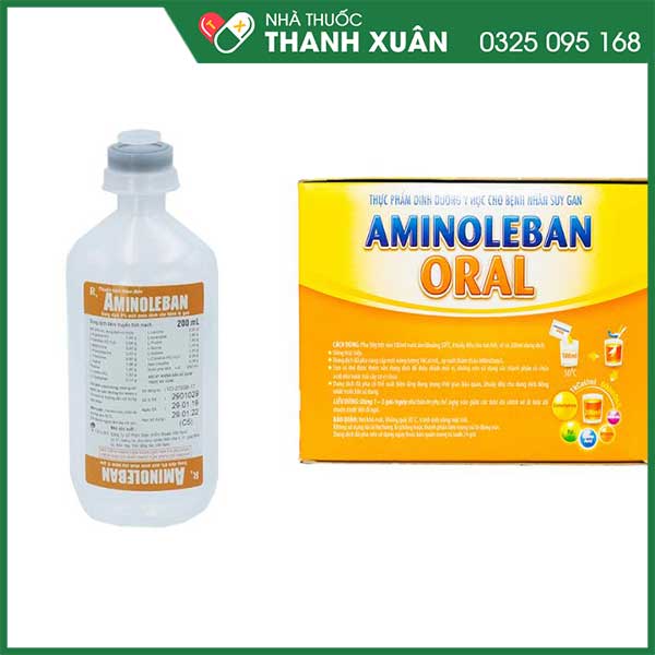 Thuốc Aminoleban cho bệnh nhân suy gan