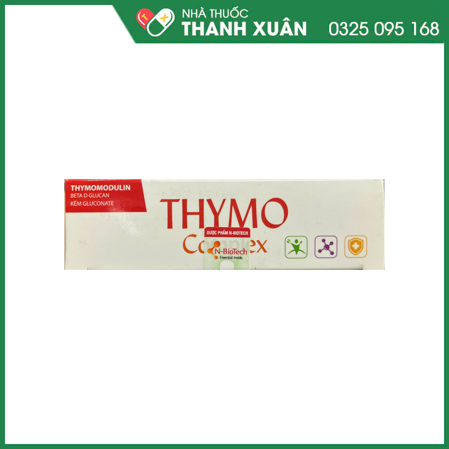Thymo Complex giúp bổ sung thymomodulin, một số vitamin và khoáng chất ...